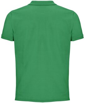 Sols Heren Planet Piqué Biologisch Poloshirt (Voorjaarsgroen) - maat M