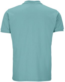 Sols Heren Planet Piqué Biologisch Poloshirt (Zwembad Blauw) - S