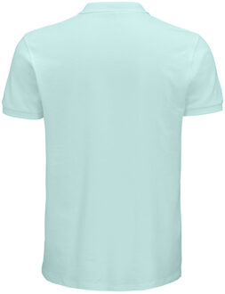 Sols Heren Planet Pique Organisch Poloshirt (Arctisch blauw) - maat 2XL Lichtblauw