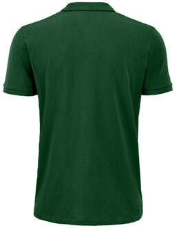 Sols Heren Planet Pique Organisch Poloshirt (Bevroren groen) - maat