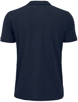 Sols Heren Planet Pique Organisch Poloshirt (Franse marine) - maat M Navy