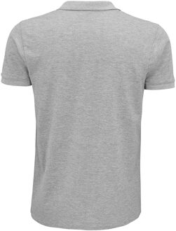 Sols Heren Planet Pique Organisch Poloshirt (Grijze Mergel) Grijs