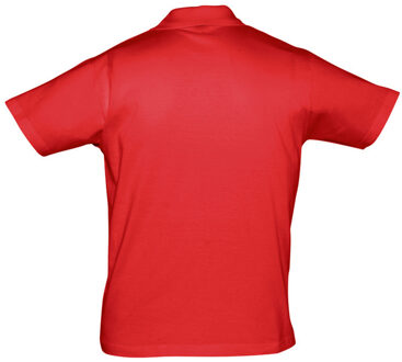 Sols Heren Prescott Jersey Poloshirt met korte mouwen (Rood) - 3XL