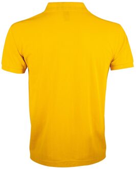 Sols Heren Prime Pique Poloshirt met korte mouwen (Goud) - maat 4XL Geel