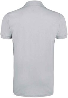 Sols Heren Prime Pique Poloshirt met korte mouwen (Puur Grijs)