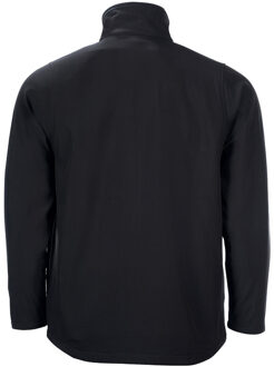 Sols Heren Race Full Zip Water Repellent Softshell Jacket (Zwart) - 2XL