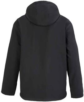 Sols Heren Race Hooded Soft Shell Jack (Zwart)