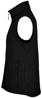 Sols Heren Race Softshell Body Warmer (Zwart) - XL