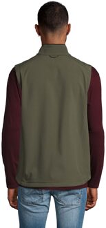 Sols Heren Rallye Soft Shell Bodywarmer Jacket (Donkergroen) - 2XL