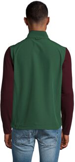 Sols Heren Rallye Soft Shell Bodywarmer Jacket (Fles groen) - L