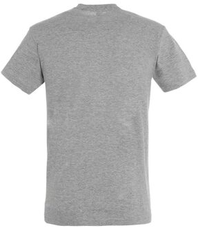 Sols Heren Regent Marl T-Shirt (Grijze Mergel) - maat 5XL Grijs