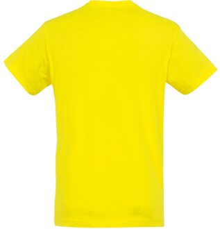Sols Heren Regent T-Shirt met korte mouwen (Citroen) - maat XL Geel