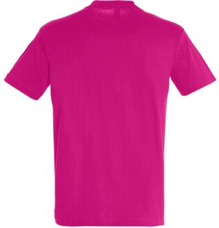 Sols Heren Regent T-Shirt met korte mouwen (Fuchsia) - maat M