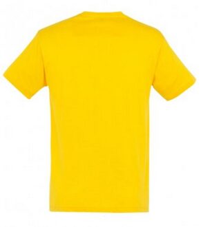 Sols Heren Regent T-Shirt met korte mouwen (Goud) - maat XS Geel