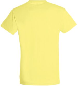 Sols Heren Regent T-Shirt met korte mouwen (Lichtgeel) - maat M