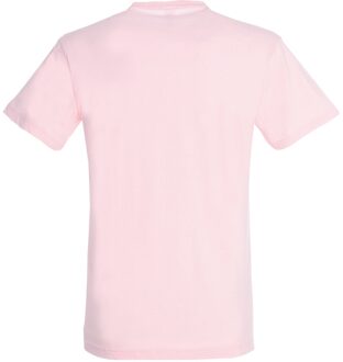 Sols Heren Regent T-Shirt met korte mouwen (Lichtroze) - S
