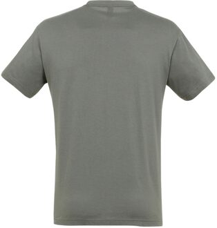 Sols Heren Regent T-Shirt met korte mouwen (Zink) - maat 2XL Grijs