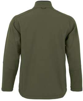 Sols Heren Relax Soft Shell Jacket (ademend, winddicht en waterbestendig) (Donkergroen) - XL