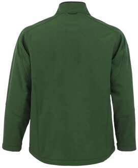 Sols Heren Relax Soft Shell Jacket (ademend, winddicht en waterbestendig) (Fles groen) - L