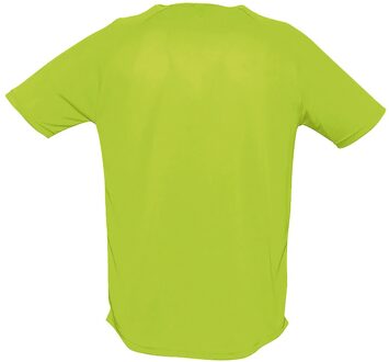 Sols Heren Sportief T-Shirt met korte mouwen Performance (Appelgroen) - L