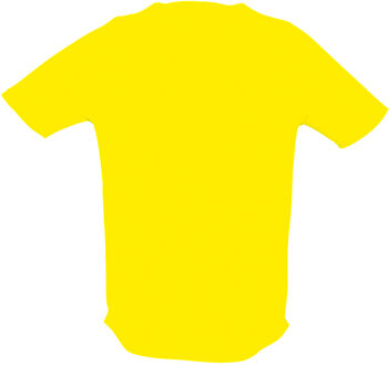 Sols Heren Sportief T-Shirt met korte mouwen Performance (Citroen) Geel