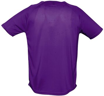 Sols Heren Sportief T-Shirt met korte mouwen Performance (Donkerpaars) - XL