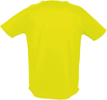 Sols Heren Sportief T-Shirt met korte mouwen Performance (Neon geel) - maat 2XL