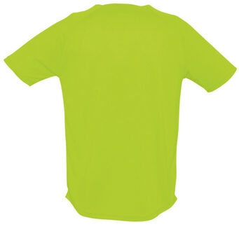 Sols Heren Sportief T-Shirt met korte mouwen Performance (Neon Groen) - maat M