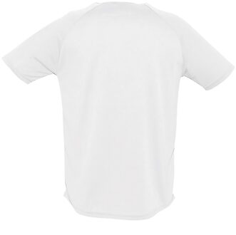 Sols Heren Sportief T-Shirt met korte mouwen Performance (Wit) - XL