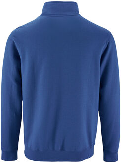 Sols Heren Stan Contrast Zip Neck Sweatshirt (Koningsblauw) - 2XL