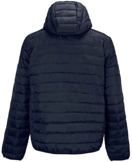 Sols Heren Stream gewatteerde jas met capuchon (Franse marine) Navy - 2XL