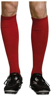 Sols Heren Voetbal / Voetbal Sokken (Rood) - M