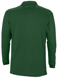 Sols Heren-Winter II Poloshirt met lange mouwen van Piqué katoen (Golfbaan) Veelkleurig - S