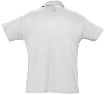 Sols Heren Zomer II Pique Poloshirt met korte mouwen (As) - maat L Grijs