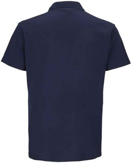 Sols Heren Zomer II Pique Poloshirt met korte mouwen (Franse marine) - maat S Navy