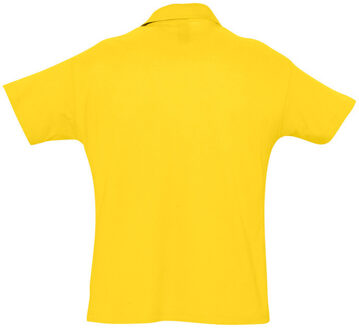 Sols Heren Zomer II Pique Poloshirt met korte mouwen (Goud) Geel
