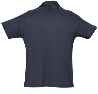 Sols Heren Zomer II Pique Poloshirt met korte mouwen (Marine) Navy - S
