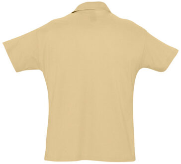 Sols Heren Zomer II Pique Poloshirt met korte mouwen (Zand) - L