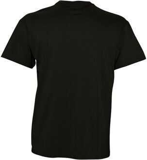 Sols Herenoverwinning V Hals Korte Mouw T-Shirt (Diep zwart) - L