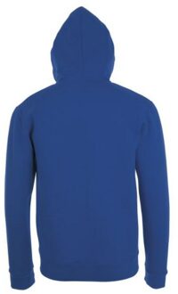 Sols Herenstenen Ritssluiting in de vorm van een gewone Hoodie (Koningsblauw) - maat 2XL