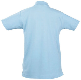 Sols Kinder Unisex Zomer II Pique Polo Shirt (Blauw Atol) - maat 12J / 152cm