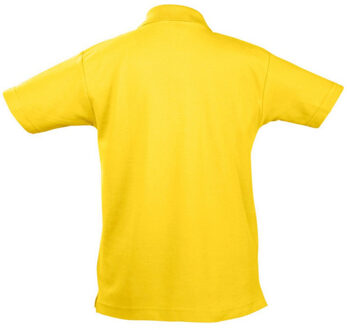 Sols Kinder Unisex Zomer II Pique Polo Shirt (Goud) - maat 10J / 140cm Geel