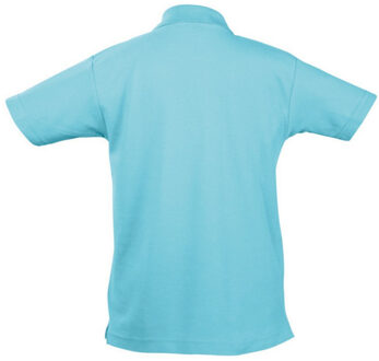 Sols Kinder Unisex Zomer II Pique Polo Shirt (Hemelsblauw) - maat