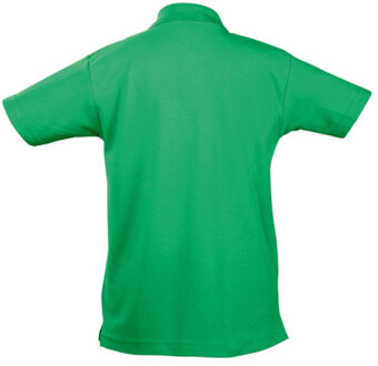 Sols Kinder Unisex Zomer II Pique Polo Shirt (Kelly Groen) - maat 6J / 116cm