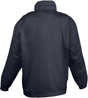 Sols Kinderen Unisex Surf Windbreaker Jacket (waterbestendig en winddicht) (Marine) - maat 8J / 128cm Navy