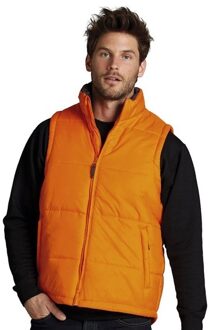 Sols Oranje bodywarmer voor heren 2xl