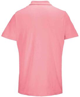 Sols Pulse piqué poloshirt voor volwassenen, uniseks (Snoepjesroze) - maat L
