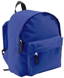 Sols Rugtas - kinderen - blauw - 9 liter - 25x30x12 cm - rugzak met voorvakje