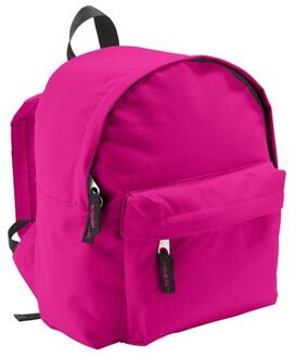 Sols Rugtas - kinderen - roze - 9 liter - 25x30x12 cm - rugzak met voorvakje