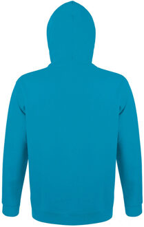 Sols Snake Unisex Hooded Sweatshirt / Hoodie (Aqua) Navy
